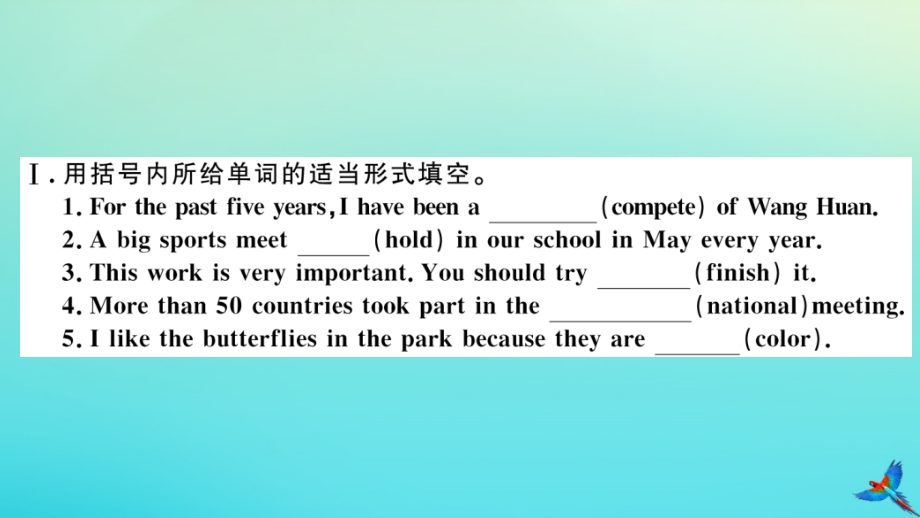 九年级英语全册 Unit 5 What are the shirts made of(第3课时)习题课件 (新版)人教新目标版 课件.ppt_第2页