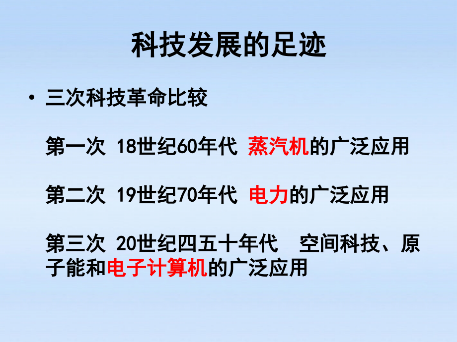 九年级政治 31科技改变生活课件 湘教版 课件.ppt_第2页
