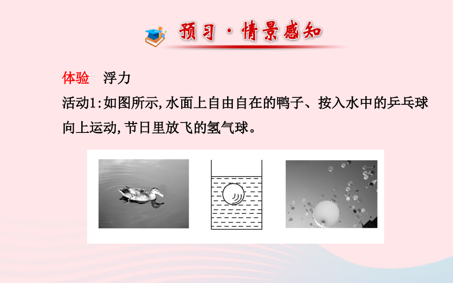 八年级物理全册 第九章 第一节 认识浮力课件 (新版)沪科版 课件.ppt_第2页