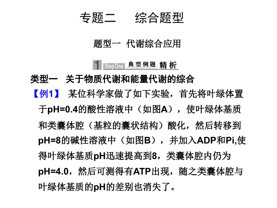 题型一代谢综合应用.ppt_第1页