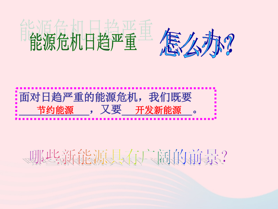九年级物理下册开发新能源课件 (新版)粤教沪版 课件.ppt_第2页