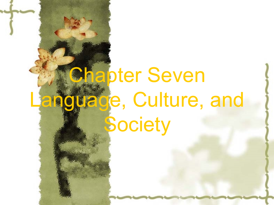 Language, Culture, and Society.ppt_第1页