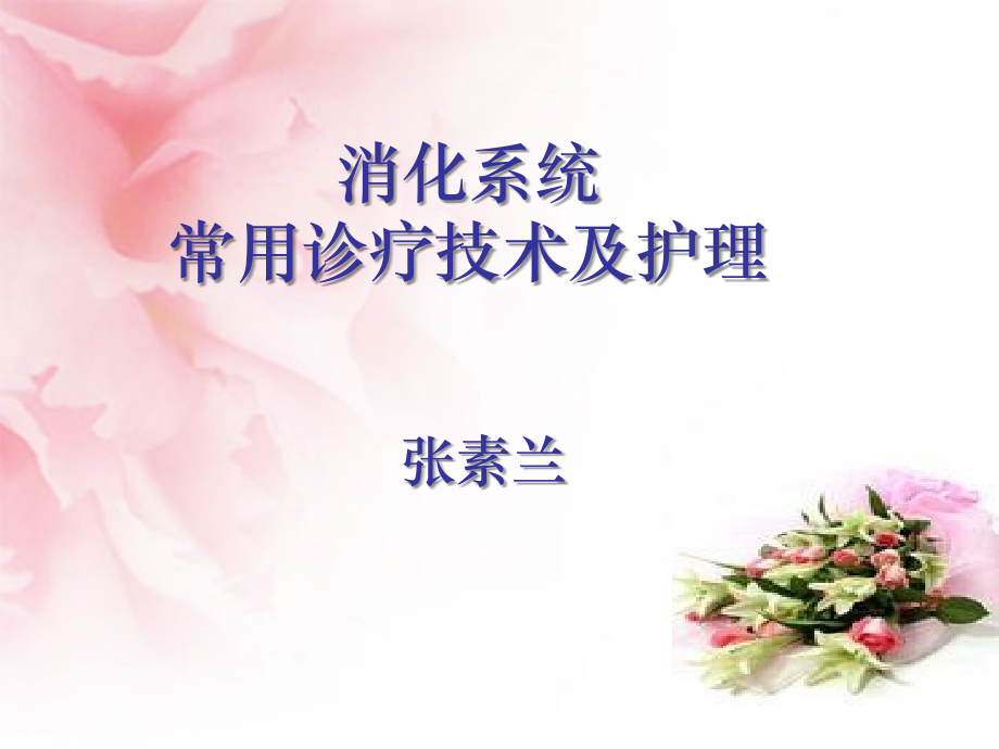 消化系统常用诊疗技术及护理.ppt_第1页