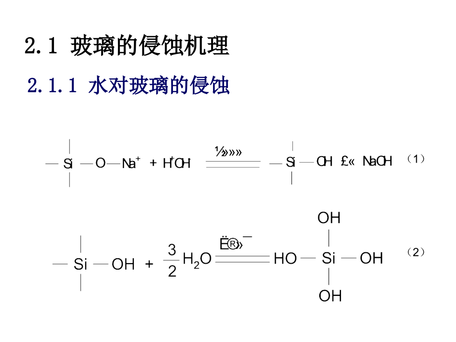 第二章 玻璃的化学稳定性-中国地质大学.ppt_第2页