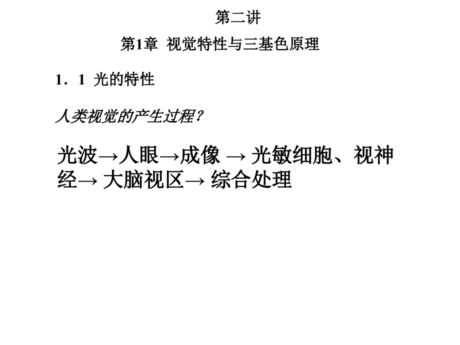电视原理 基础.ppt_第1页