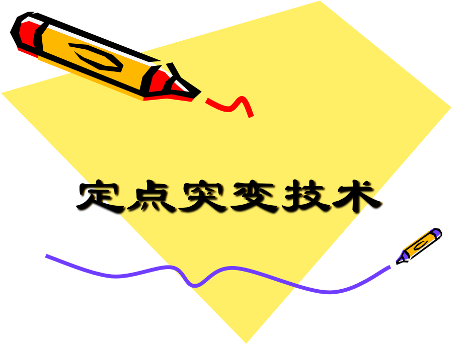 定点突变技术.ppt_第1页