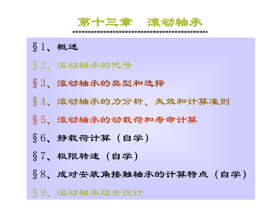第13章 滚动轴承.ppt_第1页