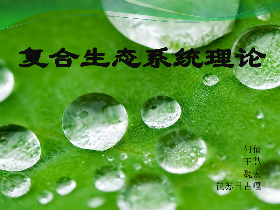 复合生态系统理论.pptx_第1页