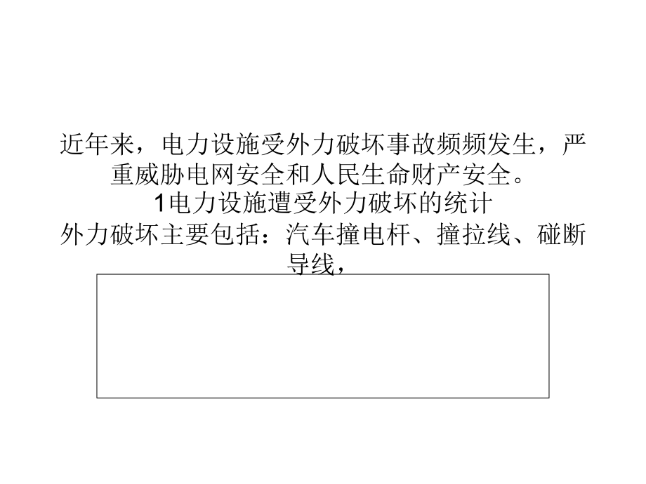 电力线路遭受外力破坏的主要原因及对策.ppt_第1页