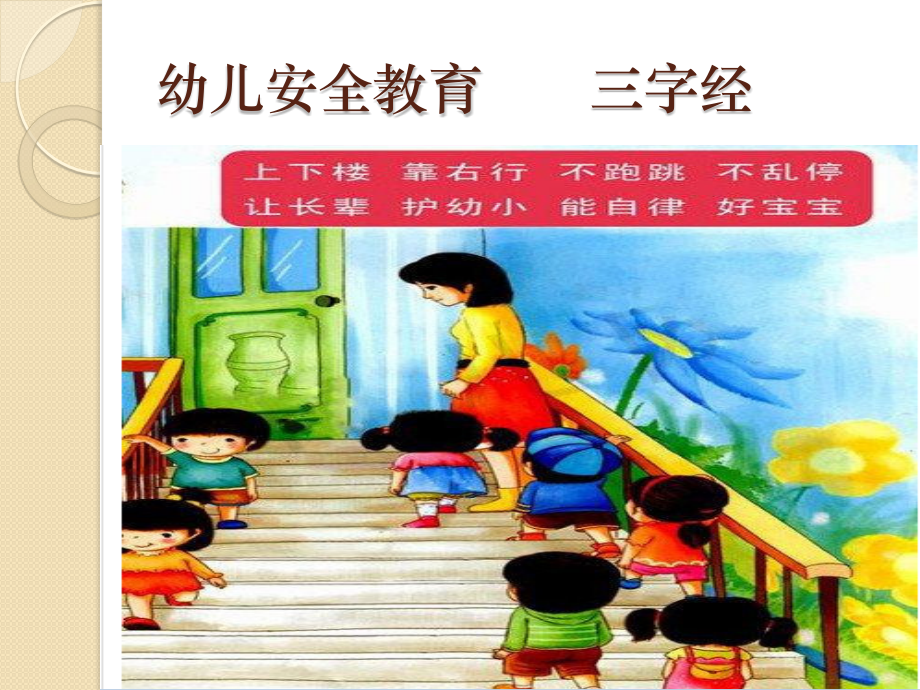 青岛幼儿网-幼儿安全教育三字经.pptx_第2页