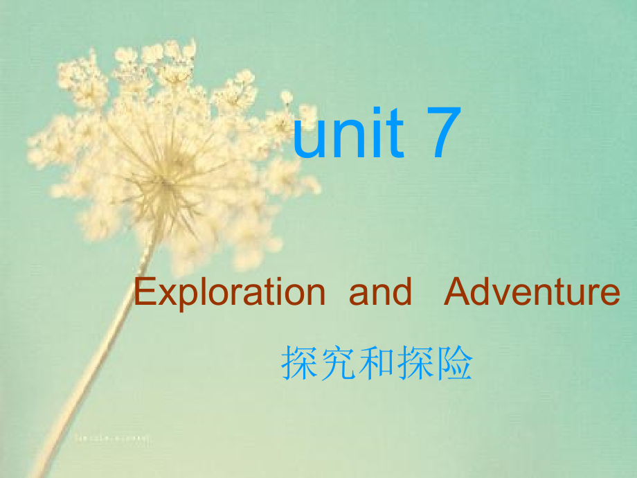 中学生百科英语lesson 1.ppt_第1页