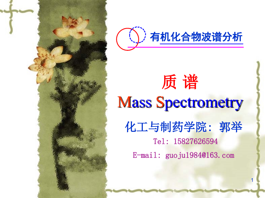 课件--质谱.ppt_第1页
