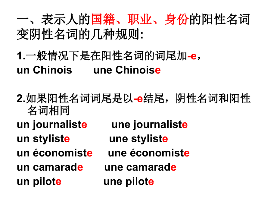 简明法语教程_1-13课的语法小结.ppt_第2页