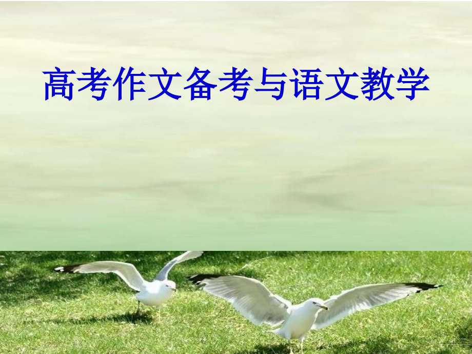 高考作文备考冲刺(陈妙云).ppt_第1页