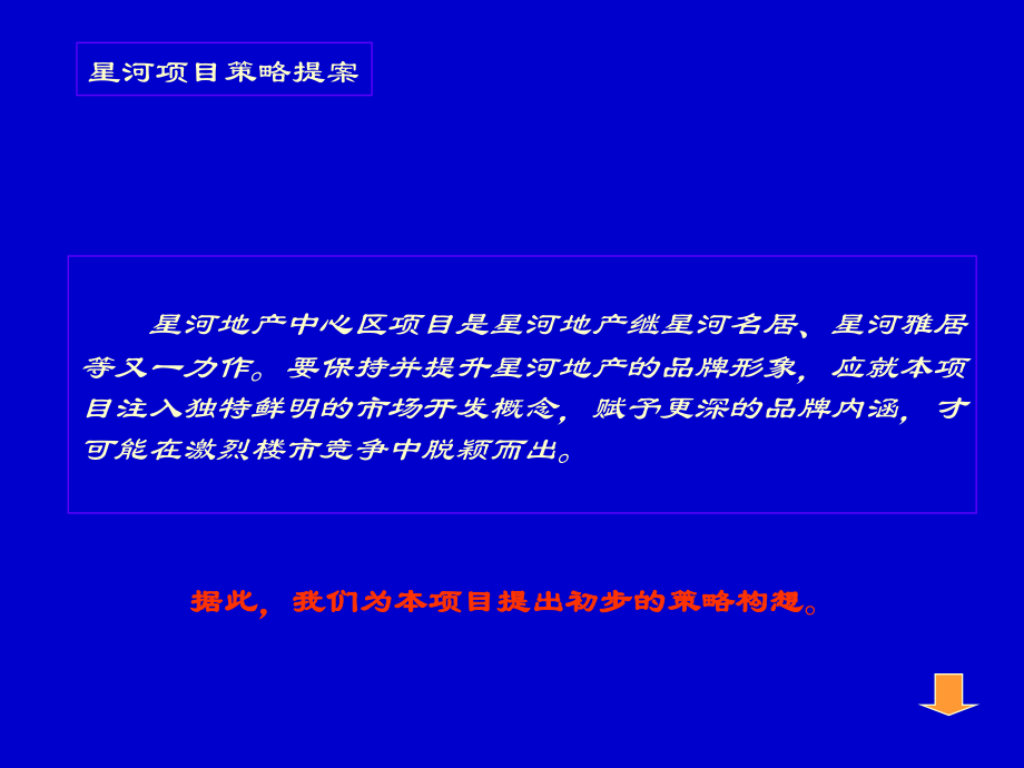 星河项目市场推广策略提案.ppt_第2页