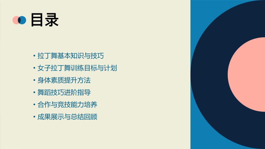 女子拉丁舞训练计划书.pptx_第2页