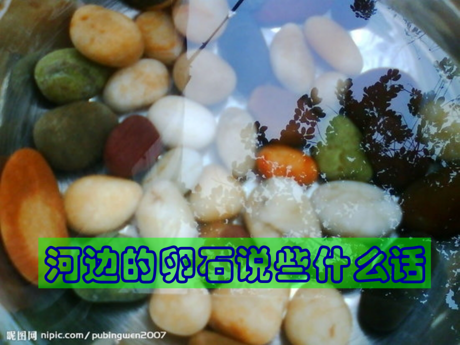 河边的卵石说些什么话.ppt_第1页