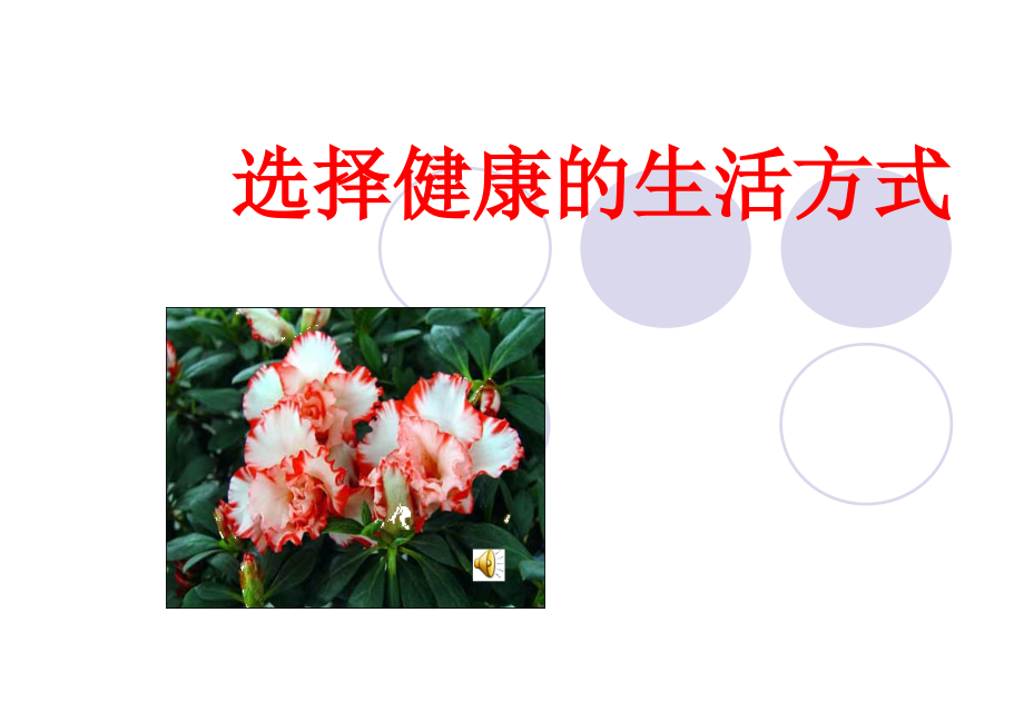 健康的生活方式PPT课件.ppt_第1页