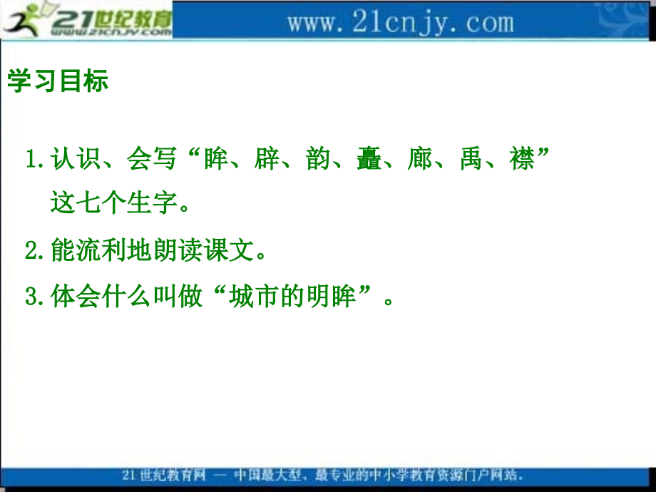 （湘教版）五年级语文课件城市的明眸.ppt_第2页