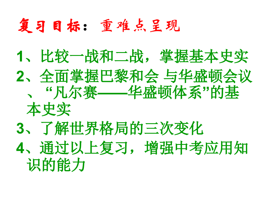 两次世界大战和世界格局的演变专题复习.ppt_第2页