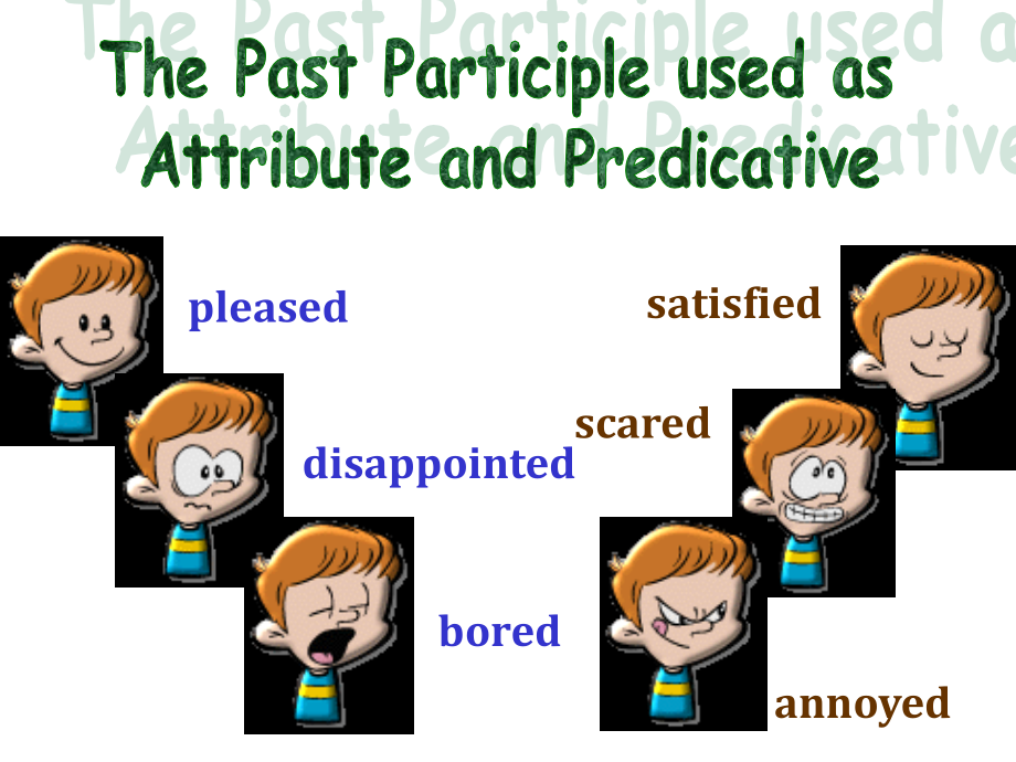 过去分词作定语,表语.ppt_第1页