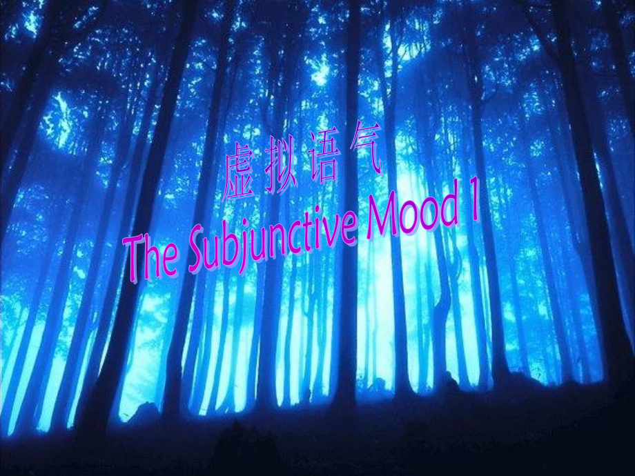 虚拟语气课subjective_mood.ppt_第2页
