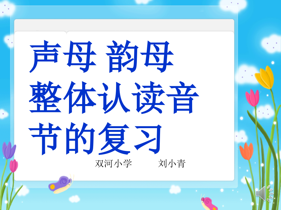 声母韵母整体认读复习.ppt_第1页