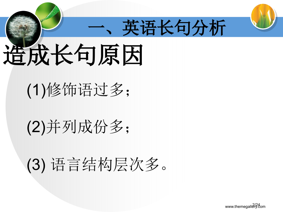 英语长句分析与翻译技巧省公开课一等奖全国示范课微课金奖PPT课件.pptx_第2页