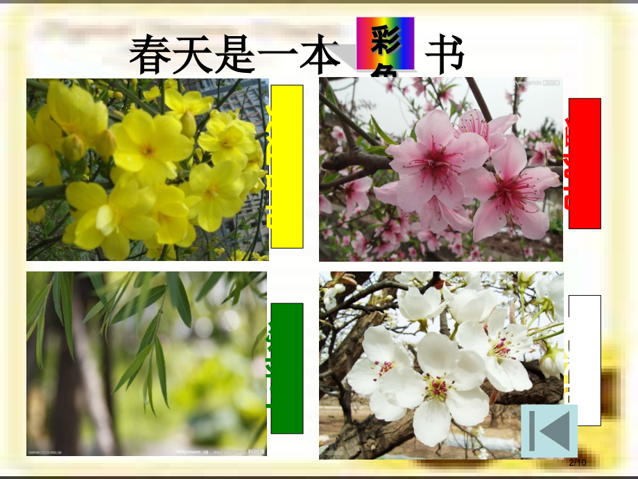 幼儿园大班语言春天省公开课一等奖全国示范课微课金奖PPT课件.pptx_第2页