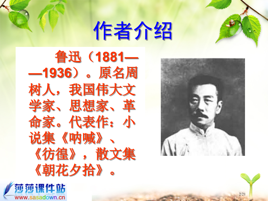 《阿长与山海经》[1]省公开课一等奖全国示范课微课金奖PPT课件.pptx_第2页