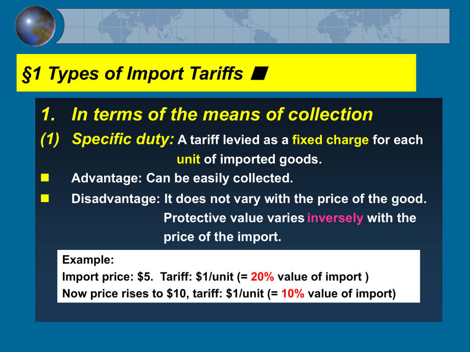 国贸英文版课件Ch.5-Tariffs.pptx_第2页