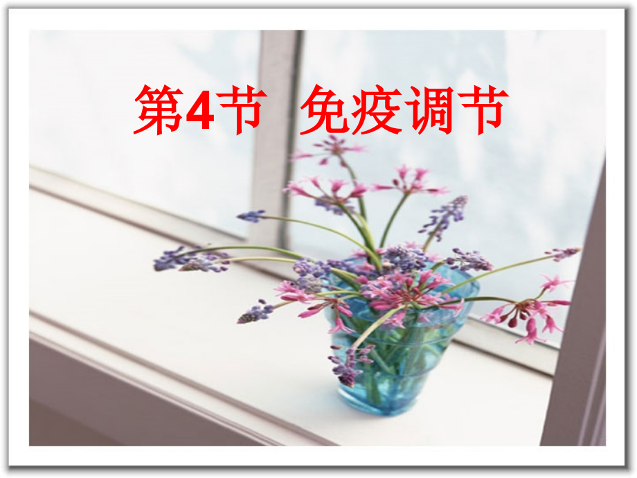 第四节免疫调节第三课时.ppt_第1页