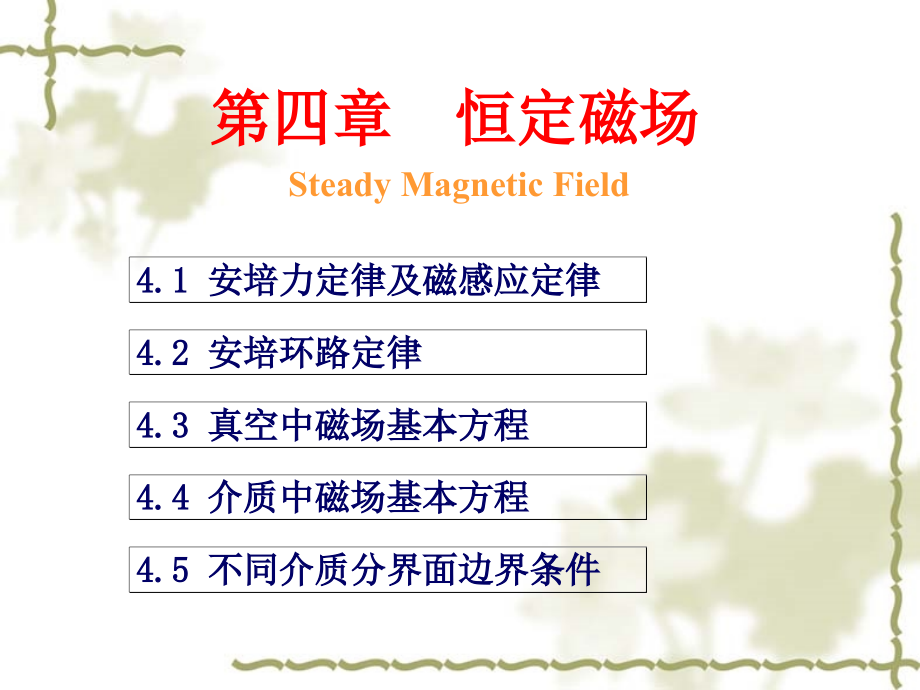 第四章 恒定磁场.ppt_第1页