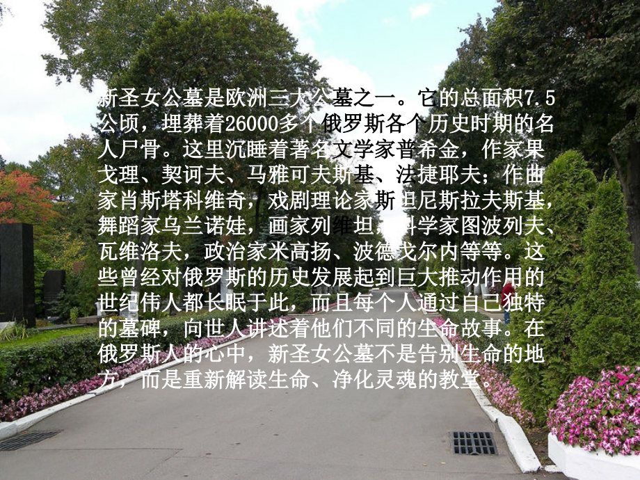 新圣女公墓介绍及感想.ppt_第2页