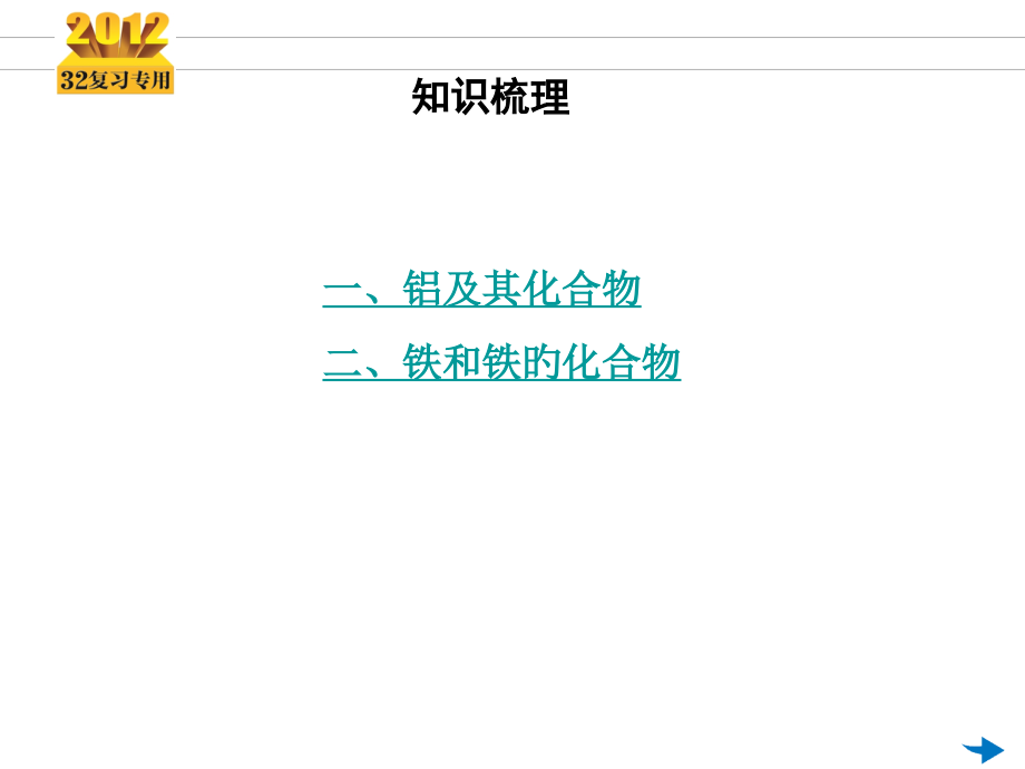 化学高三化学3年高考2年模拟：第14讲-几种重要的金属.pptx_第2页