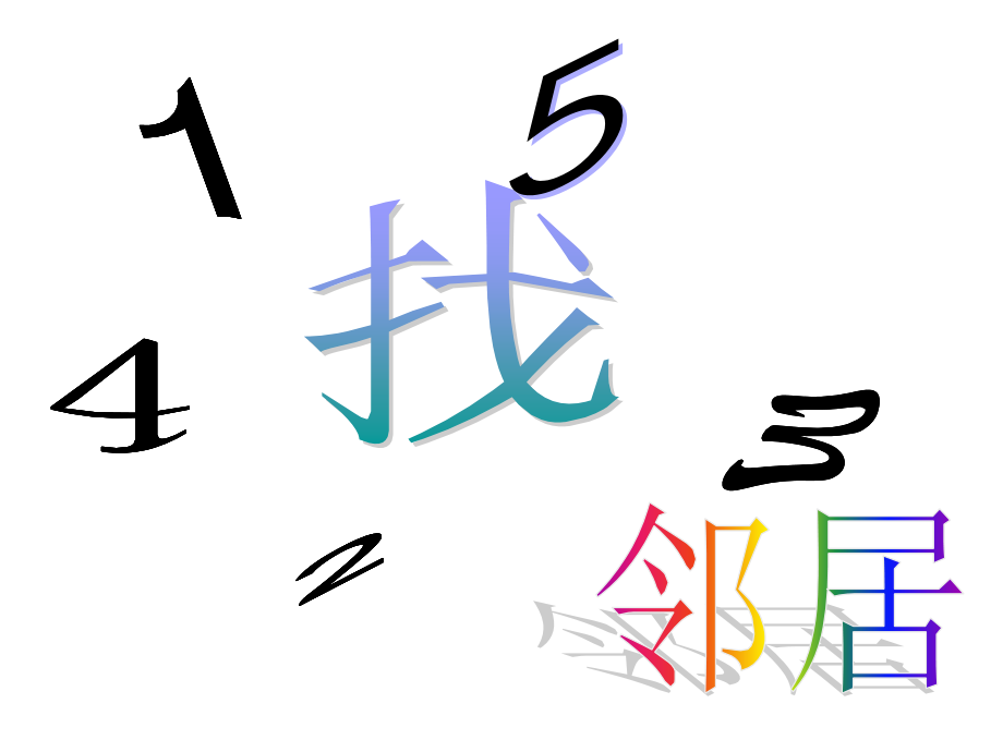 幼儿园大班找邻居以内的相邻数.pptx_第1页