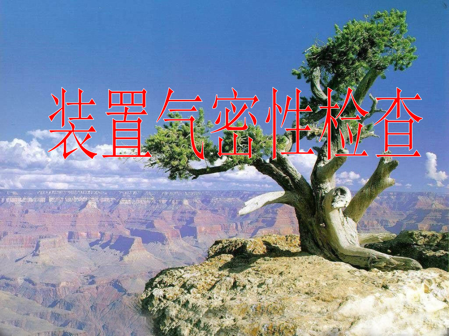 《装置气密性检查》.pptx_第1页