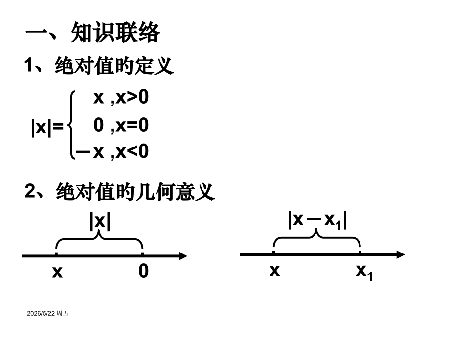 高中数学绝对值不等式的解法专题.pptx_第2页