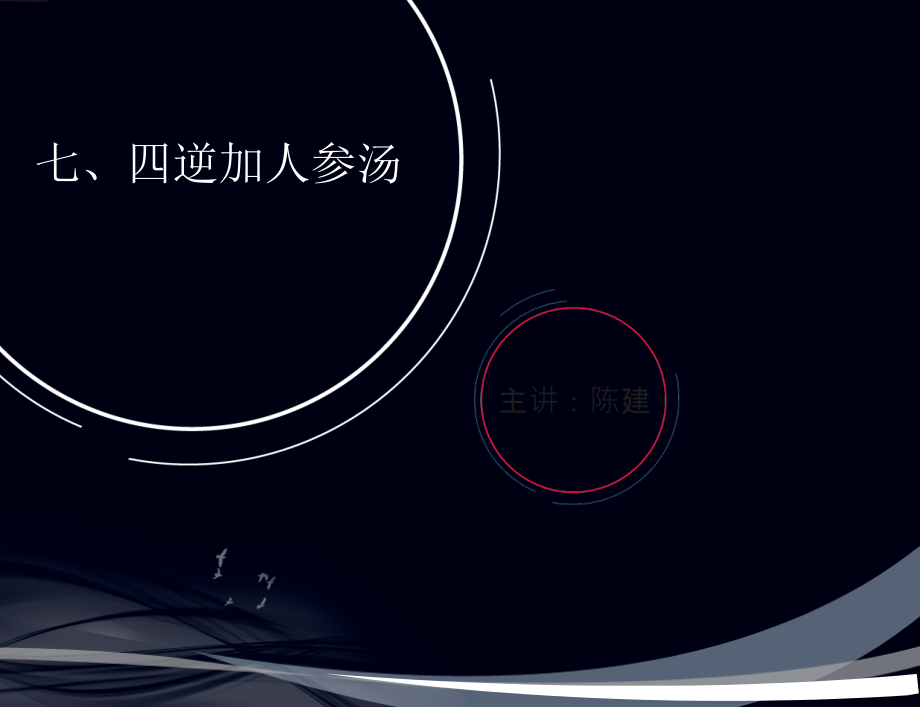 七、四逆加人参汤.ppt_第1页