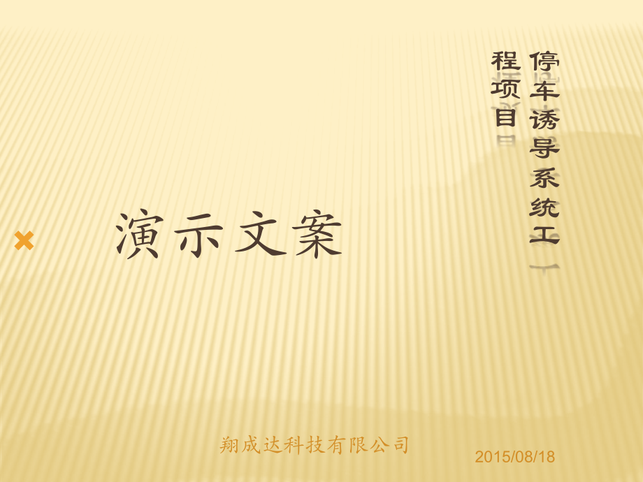 停车诱导系统工程项目演示文档.pptx_第1页