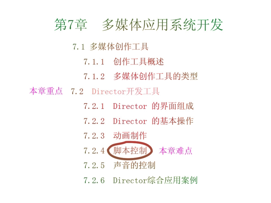 第7章多媒体应用系统开发.ppt_第1页
