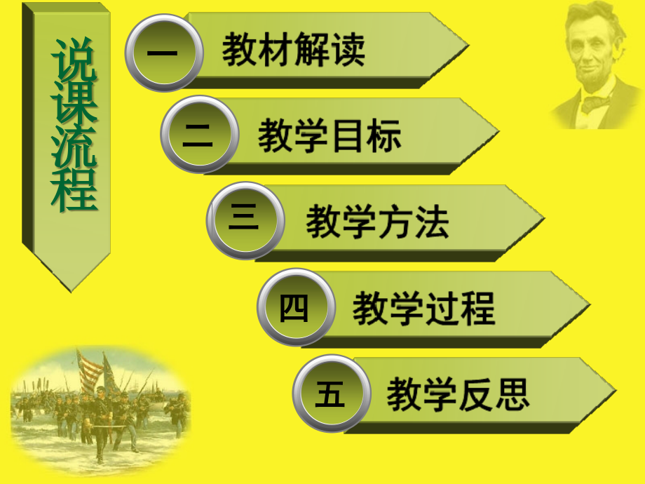 历史岳麓版九年级上第17课《南北战争》说课课件.ppt_第2页