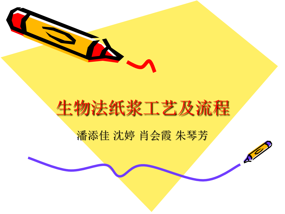 生物法制浆工艺及设备1.ppt_第1页