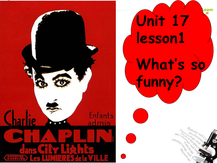 高中英语-Unit17-lesson1-What-is-so-funny课件-北师大版选修6.ppt_第1页