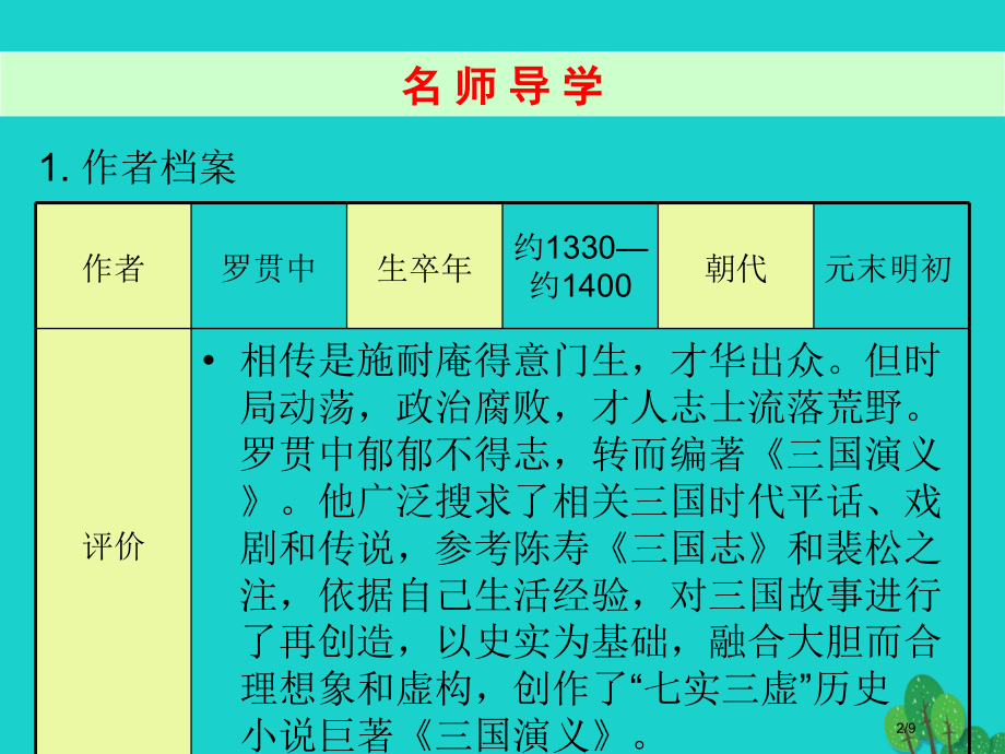 九年级语文上册第五单元18杨修之死导练全国公开课一等奖百校联赛微课赛课特等奖PPT课件.pptx_第2页