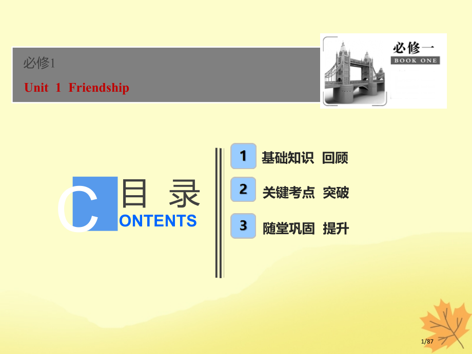 高考英语优化探究话题部分话题2--Unit-1-Friendship-材料市赛课公开课一等奖省名师优.pptx_第1页