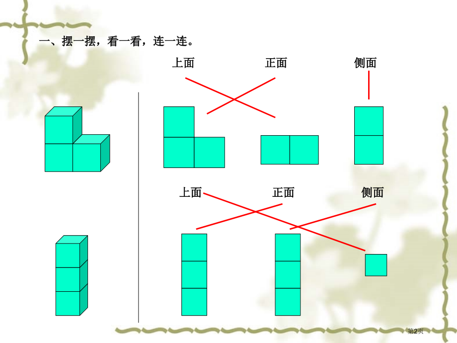 观察物体复习课市公开课一等奖省赛课微课金奖课件.pptx_第2页
