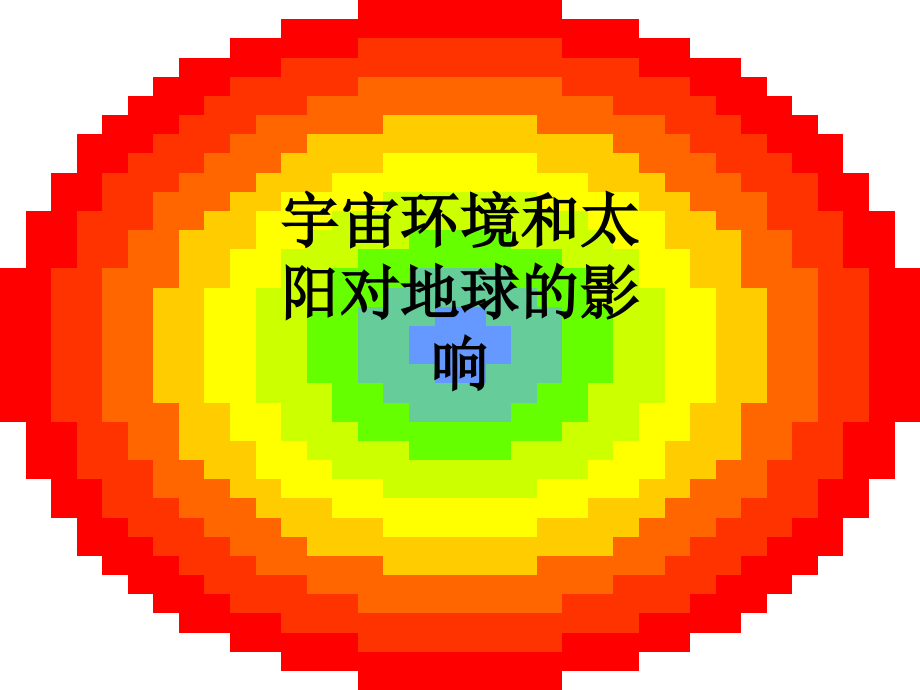 宇宙环境和太阳对地球的影响.ppt_第1页