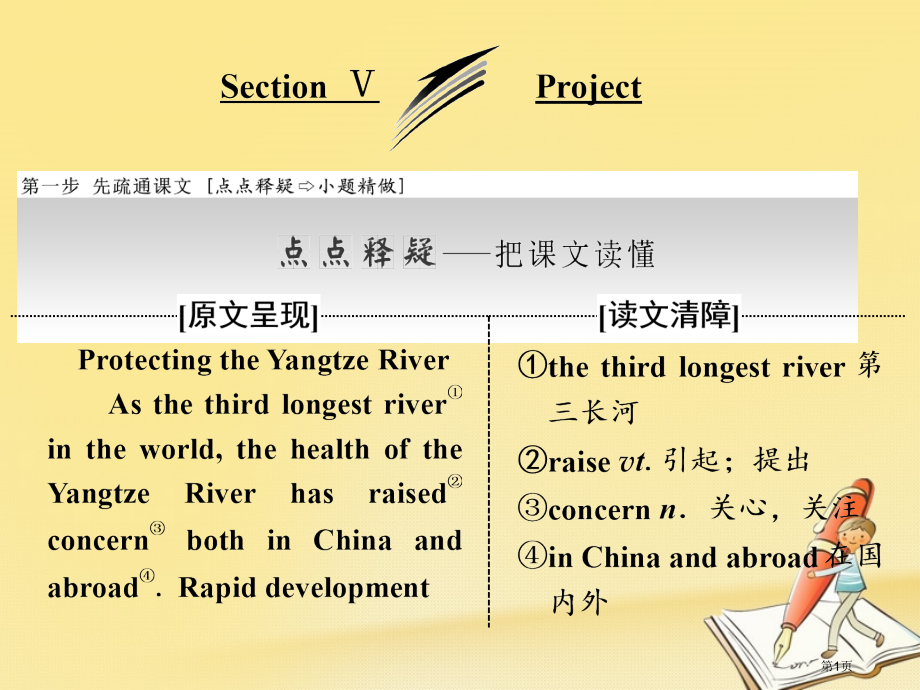 高中英语-Unit-2-The-Environment-Section-Ⅴ-Project省公开课一.pptx_第1页