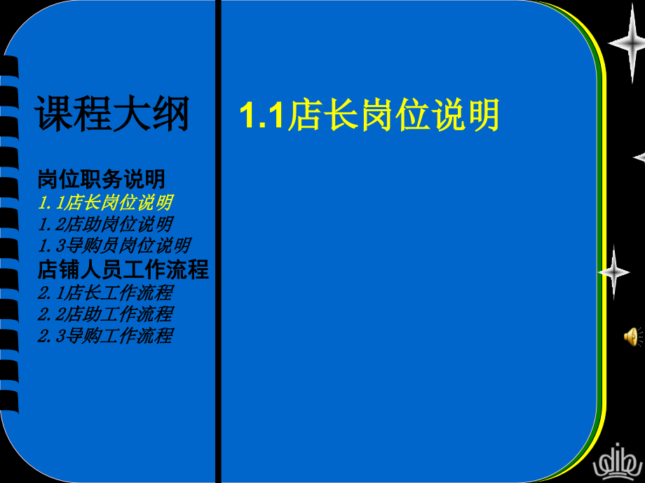 店长之职责与店铺工作流程.pptx_第1页